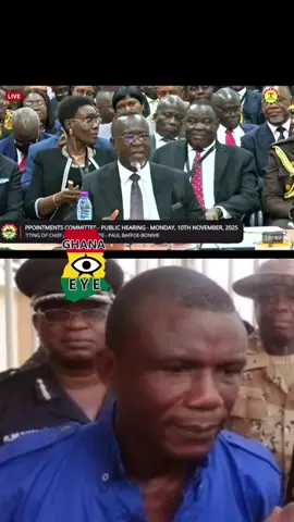 Live updates: I ja!led Ataa Yi 70yrs in pris0n, by the time he come back I will be de@d and gone - Chief Justice Nominee Paul Baffoe Bonnie🤣🤣 #ghanaeye #democracyhub #vetting #viral #ghanatiktok🇬🇭 #trending #news #npp 