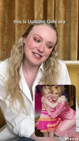 We’re not crying, you’re crying. We asked our cover star #DakotaFanning to reflect on some of her most iconic fashion moments, and we obviously had to show her some looks from her #UptownGirls era. All we have to say is: Can we bring tutus back? And while we’re at it, can we also bring back those Hard Candy nail polishes with the rings? Pretty please. Head to byrdie.com for more on our conversation with Dakota Fanning. #uptowngirls #dakotafanning #brittanymurphy