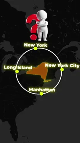 Was ist der Unterschied zwischen diesen Namen? #newyorkcity #newyork #manhattan 