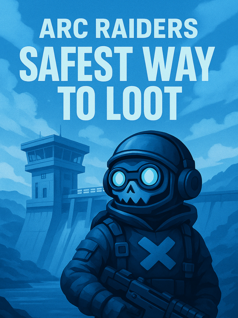 ARC Raiders – Safest Way to Loot the Dam Control Tower (No Entry Needed!) #ARCRaiders #PvPvE #ARCRaidersTips #ShooterTips #GamingTikTok #ExtractionShooter #GamingGuide #ARCCommunity #TacticalShooter #HeavyEggArc #HeavyEgg