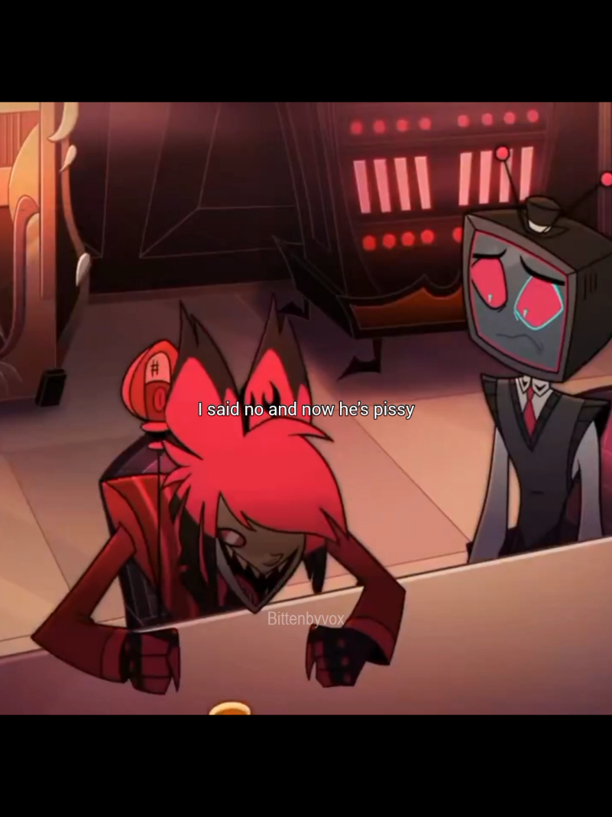 LOL #hazbinhotel #vox #alastor #radiostatic #hazbinhotelseason2 