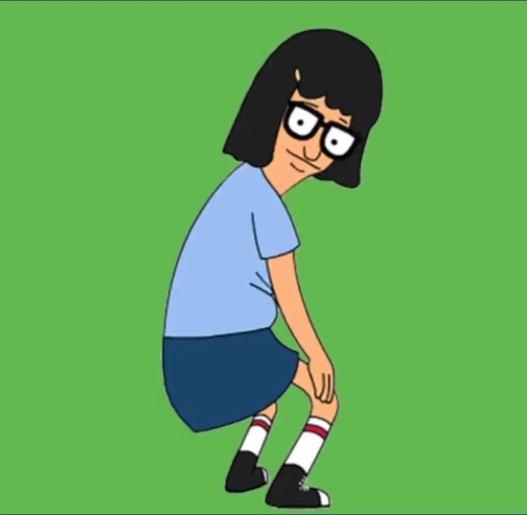 Holds the dots (…) at the bottom of the pic and slide ⬅️➡️ to make Tina twerk 