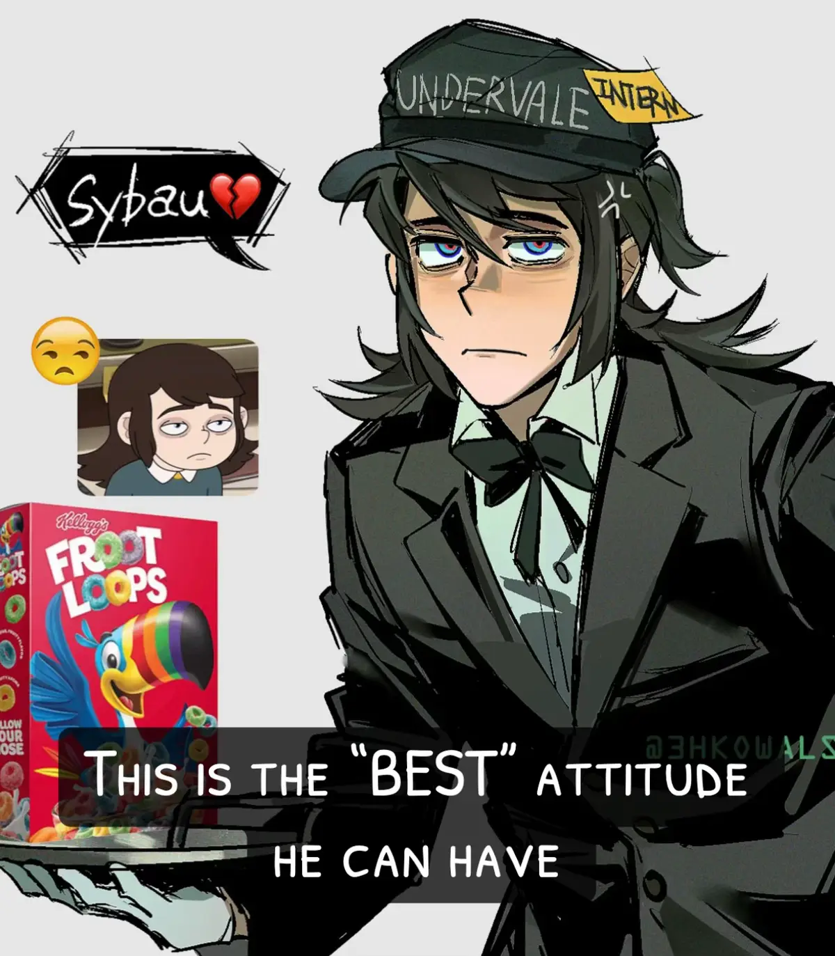 Well the King of Shrimps is not pleased to serve you #hauntedhotel #fyp #abaddon #abaddonhauntedhotel #hauntedhotelnetflix  This was a draft from halloween but Im too lazy to finish it