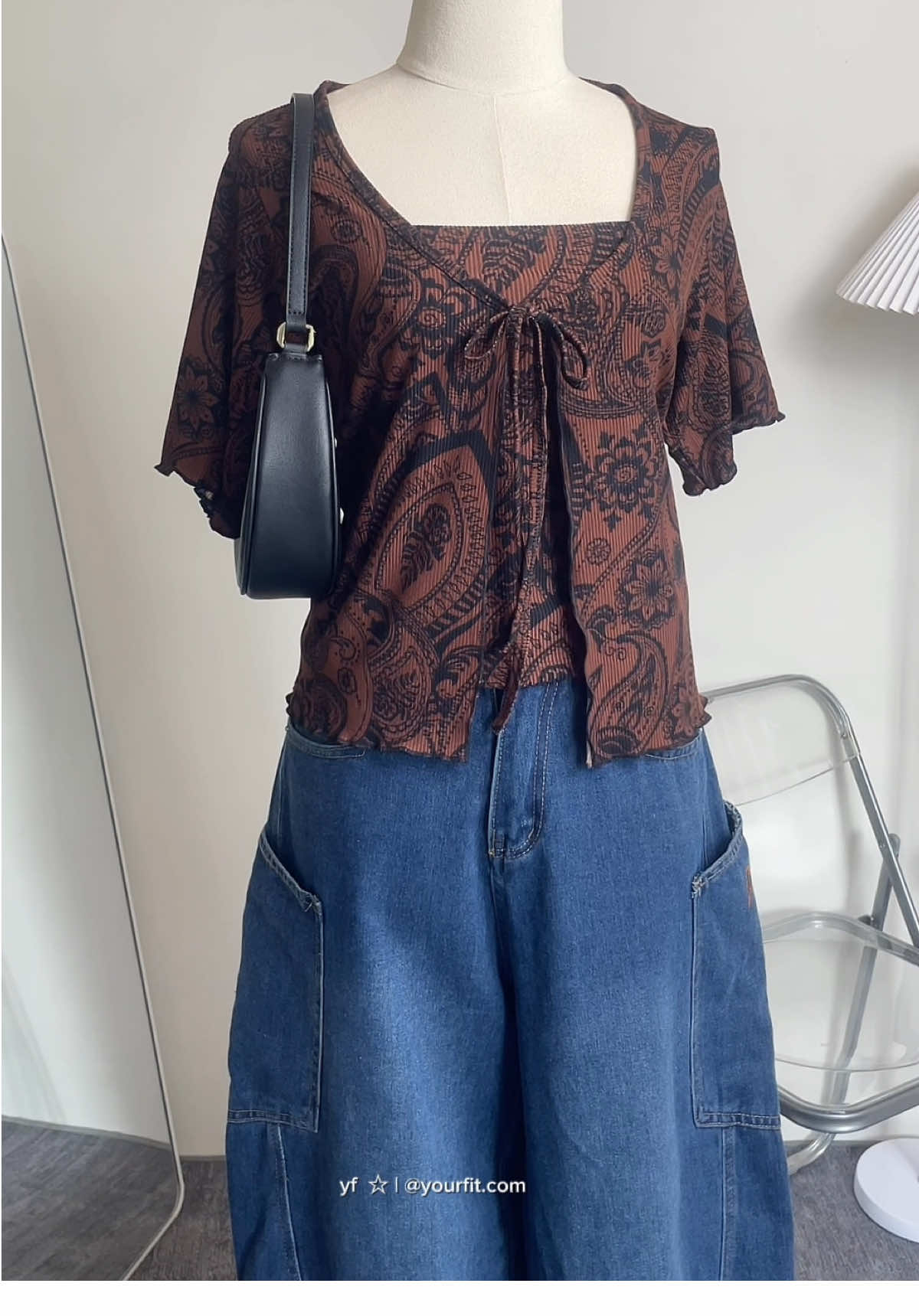 2 in 1 top ! #top #OOTD #outfit #outfitinspo #outfitideas 