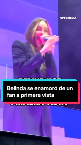 Belinda se enamoró de un fan a primera vista #entretenews #celebridad #hollywood #fan #crush 