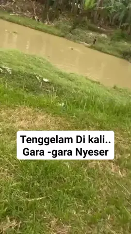 Tenggelam gara - gara Nyeeserrr... Kronologi : Kepleset Di kali.. anak SD.. Sekitar baru kelas 2 lokasi di kawunganten........ Berita tenggelam disungai kawunganten kompleks jembatan kereta api masih dalam pencairan. Kronologi korban nyeser (mencari ikan) di pinggir sungai Kawunganten Identitas korban. Ibrahim safier Albi bin muhjarir 8 tahun. Siswa Sdi Darul Quro. Alamat dusun Kawunganten RT. 2/1 Kawunganten lor Waktu kejadian Senin, 10 nov 2025 pukul 16.30.wib #korbantenggelam😭  #jawatengah #kawunganten #cilacap 