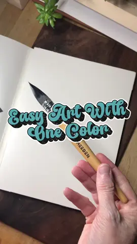 This is such a calming process when you are too overwhelmed to put multiple colors together! Check out other colors here: @Untangling  #watercolor #easyart #blue #sparkle #intuitiveart 