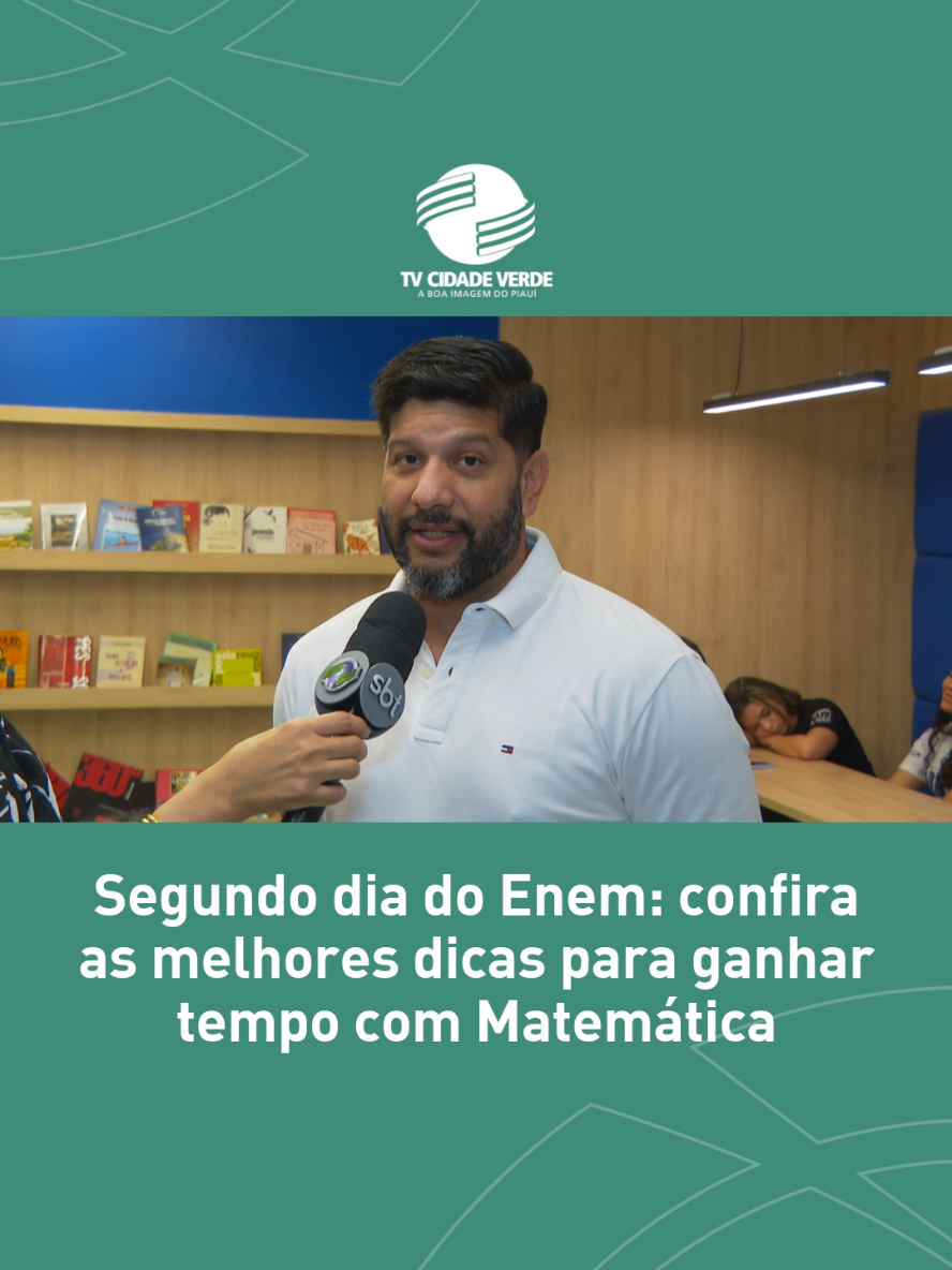Com a proximidade do segundo dia do Exame Nacional do Ensino Médio (Enem), marcado para o próximo domingo (16), especialistas orientam os candidatos sobre a melhor forma de abordar a prova de matemática. De acordo com o professor Marco Antônio Lira, do CEV CPC, conteúdos como razão e proporção, porcentagem, gráficos e tabelas estão entre os mais frequentes no exame. O professor ressalta que, além do domínio do conteúdo, a atenção na interpretação de texto de cada questão é fundamental para evitar equívocos. A gestão do tempo de prova, que inclui também as questões de Ciências da Natureza, é outro ponto crucial para um bom desempenho. A prova será aplicada no dia 16 de novembro. A recomendação é que os estudantes confiram com antecedência seu local de prova e levando um documento de identidade com foto. Veja vídeo completo no CVPlay ou no link da bio.