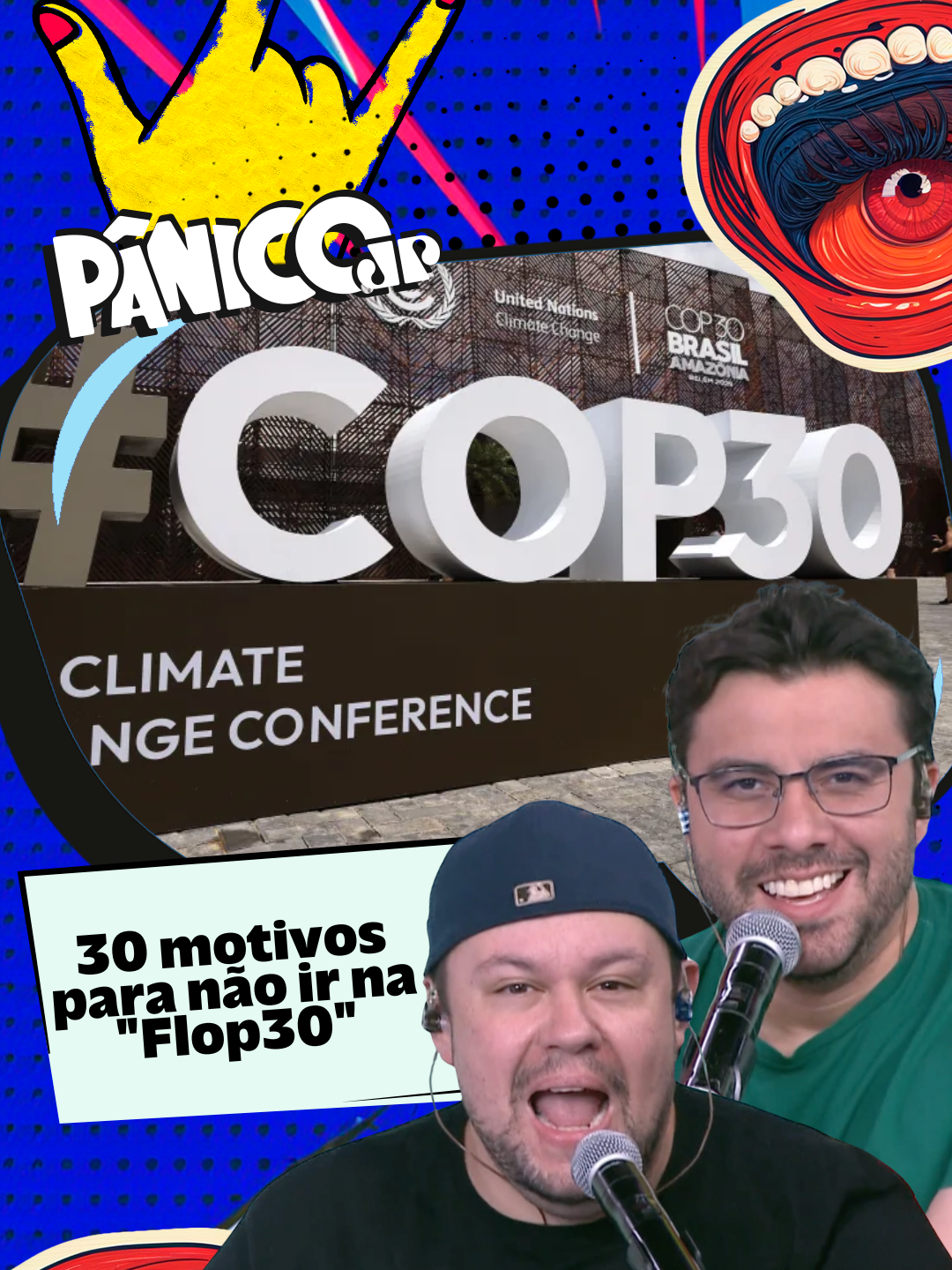 🌍 A FESTA DO CLIMA FLOPOU? Parece que a COP 30 em Belém, por incrível que pareça, não tá lá aquelas coisas… Marininha Selva (Alba) e o ‘Adevogado’ Paloma (Morgado) tão explicando o motivo desse 