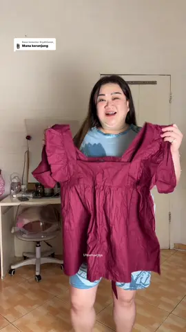 Membalas @RiyahQueen_ #tiktokshop #outfitbigsize #fashiontiktok #atasanwanita #bajuwanita 