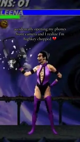 the umk3 friendships are really funny lol #mortalkombat #giftok #meme #funny #joke accidentally opening my phones front camera and I realize I’m highkey chopped 💔