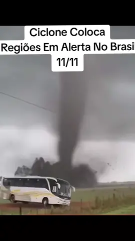 Ciclone Coloca Regiões Em Alerta No Brasil #temporal #chuva #ciclone #tempestade #enchente 