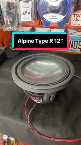 Testing out the alpine type R 12” subwoofer #subwoofer #soundsystem #subwoofers #caraudio #soundquality 