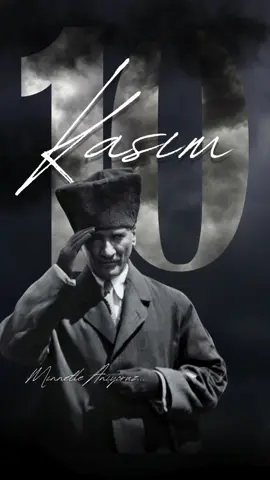 10 Kasım bir yas günü değil, bir minnet günüdür. Sonsuz özlem, minnet ve gururla... #10kasım #atatürk 