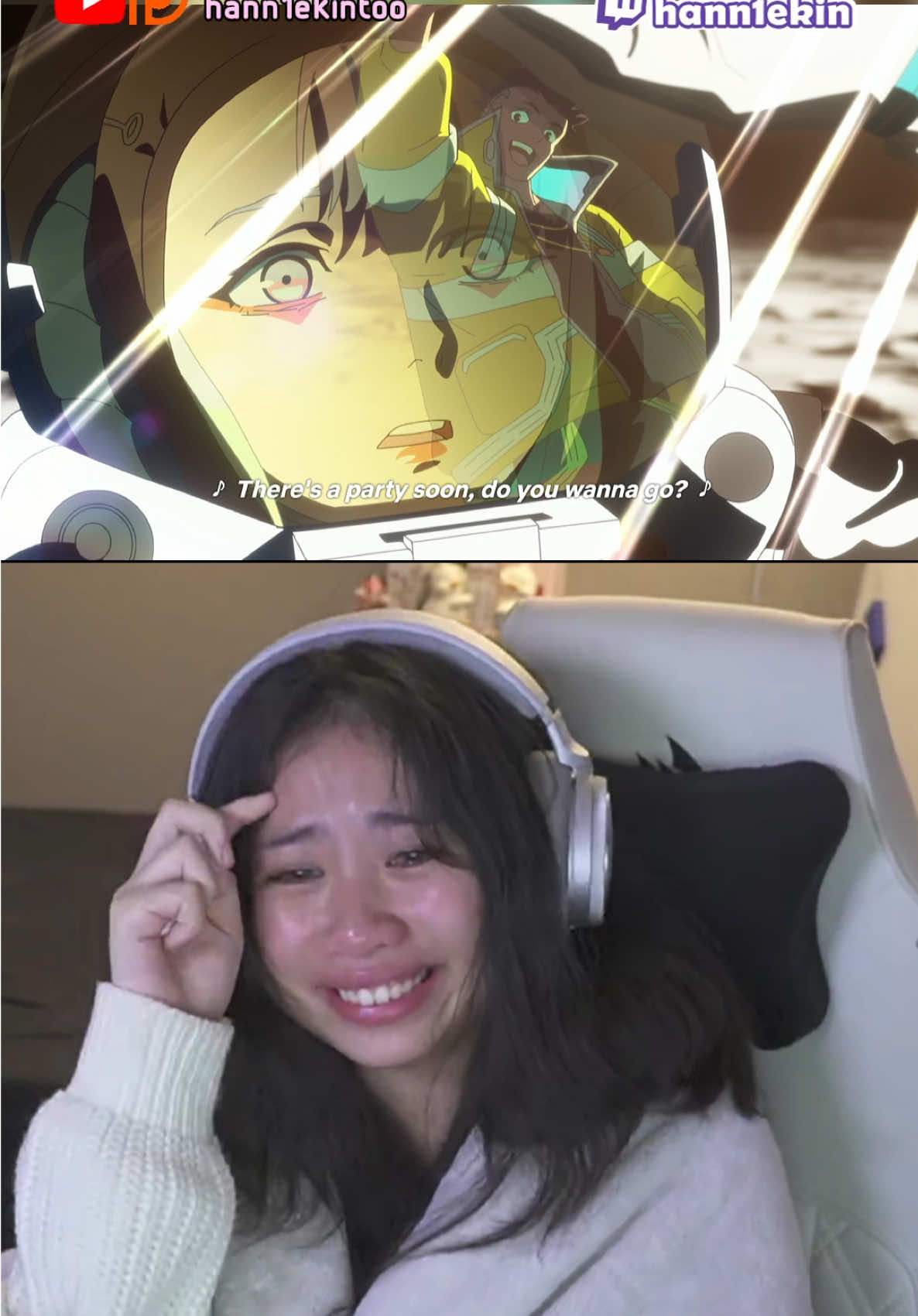 I'm sandevastated 💔 YT: hann1ekintoo #cyberpunkedgerunners #cyberpunk2077 #davidmartinez #hann1ekin 