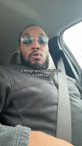 Things you shouldn’t do as a GAM