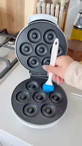 Mini Máquina De Fazer Donuts Rosquinhas 7 Furos 110v e 220v #fyp 