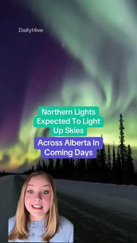 #calgary #northernlights #cosmicsky #skys #fyp  