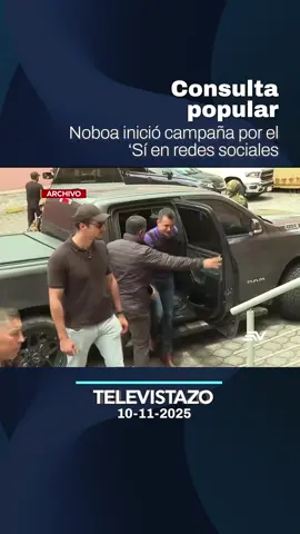 #Televistazo | 🗳️La campaña para la consulta  y  el Referéndum entra  en la etapa final. Los promotores del No solicitan al CNE un debate entre las dos posturas. Mientras, el presidente Daniel Noboa reveló quiénes serían sus candidatos si triunfa el Sí en la consulta sobre la Constituyente. 🎙️ Patricio Díaz nos  dice  quiénes son. 💻