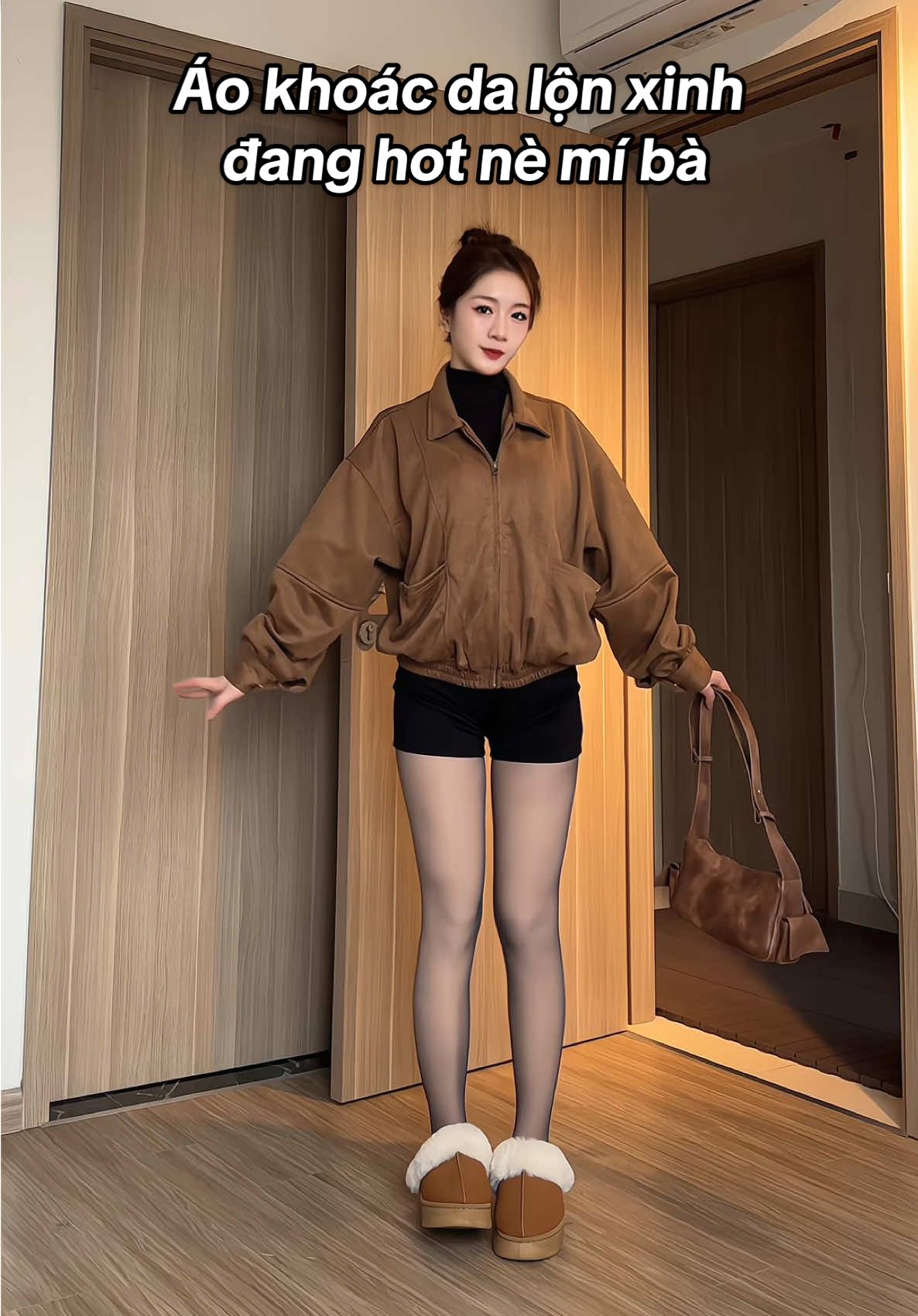 Năm nay da lộn í 🍂❄️ #henioimacgi #xuhuong #OOTD #aokhoac #miho 