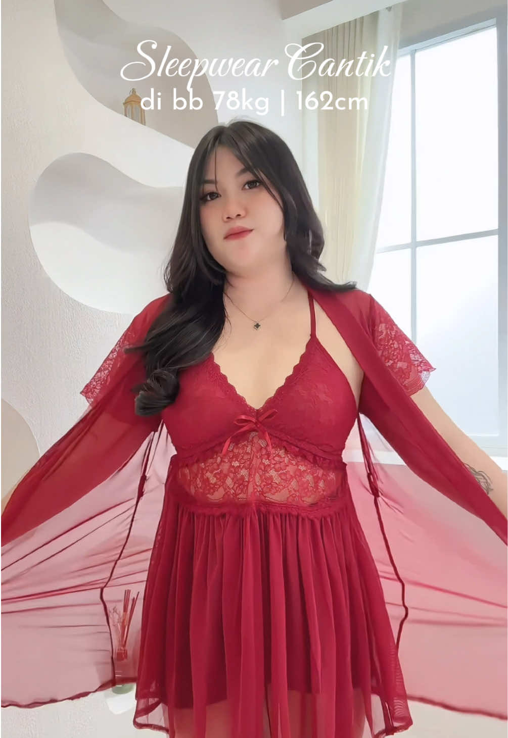 Baju fav akuuu🥰🥰 #lingerie #qigerie #TampilCantikDirumah #qigerieBESTContentChallenge #sleepwear 