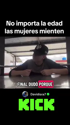 Así son de mentirosas las mujeres #kick #davidisra7 #humor 