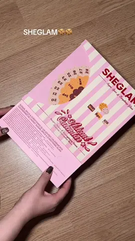 أحلى بوكس نزلته SHEGLAM 🍪💄 كل درج فيه مفاجأة جمالية تجنن 😍✨ مستعدة تعيشي 12 يوم من الغلام والسويت؟ 🎁� @SHEGLAM #sheglam #sheglamadventcalendar #sheglamblackfriday #sheglamhaul #fullfaceofsheglam 