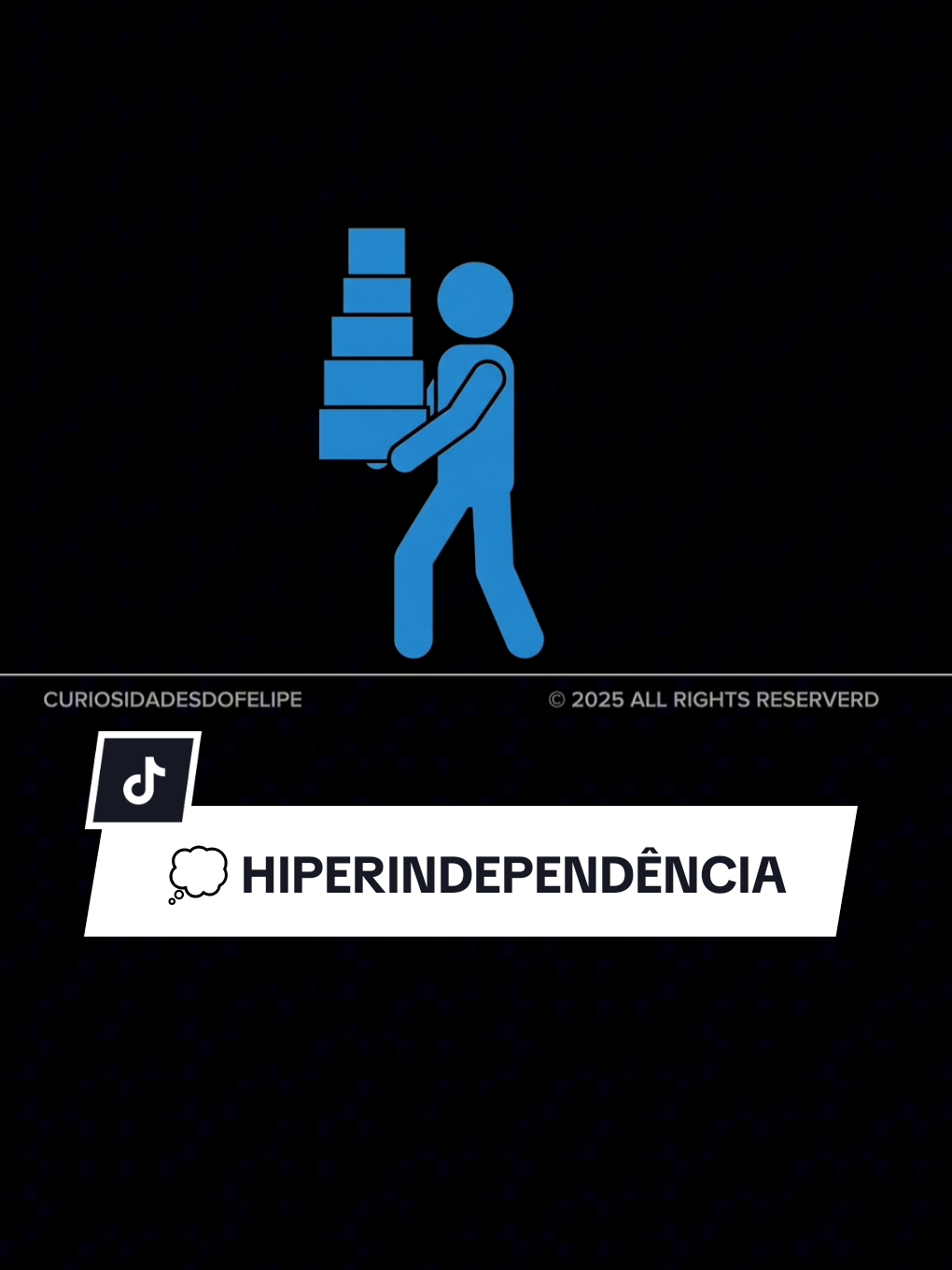 Hiper Independência  . #psicologo #psicologia #fyp #emocional #saúdemental 