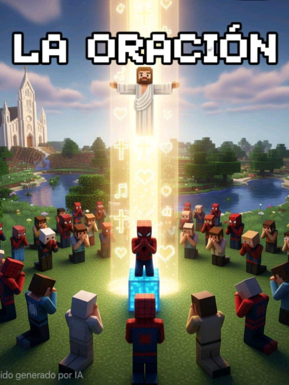 La oración. #biblia #spiderbiblia #ora #oracion 