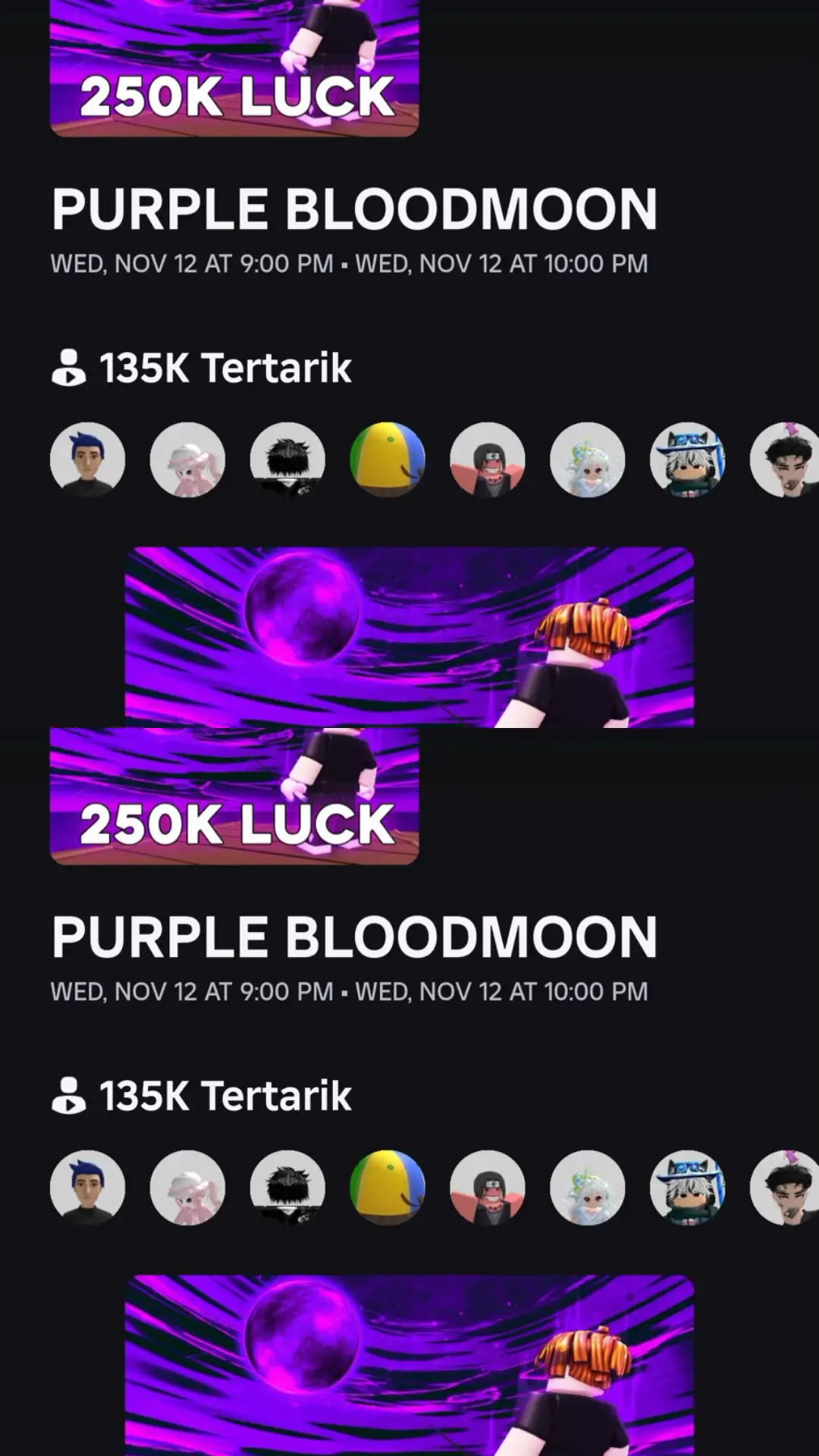 New Event Purple Bloodmoon Fish It +250.000 Luck🚨#fishit #roblox 