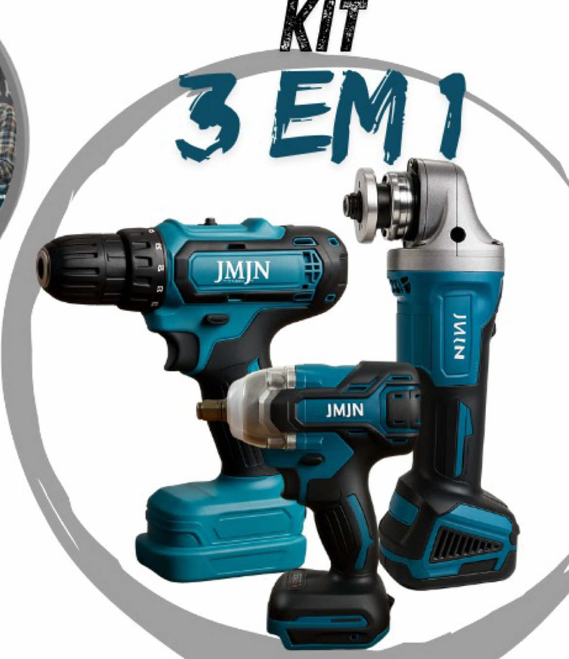 Vem ver nosso KIT 3 em 1 #ferramentas #viral #foryou #JMJN 