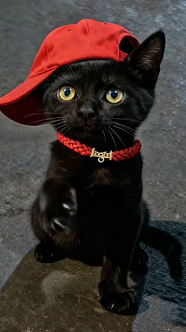 Would you listen to his debut album “Purrfection”? 😹🎧 #cat #kitten #cutecat #catlover #rap 