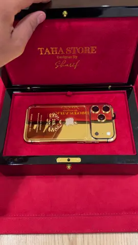 iPhone 17 Pro Max full gold 24kt #libya #fyp #viral #متجر_طه 🔥
