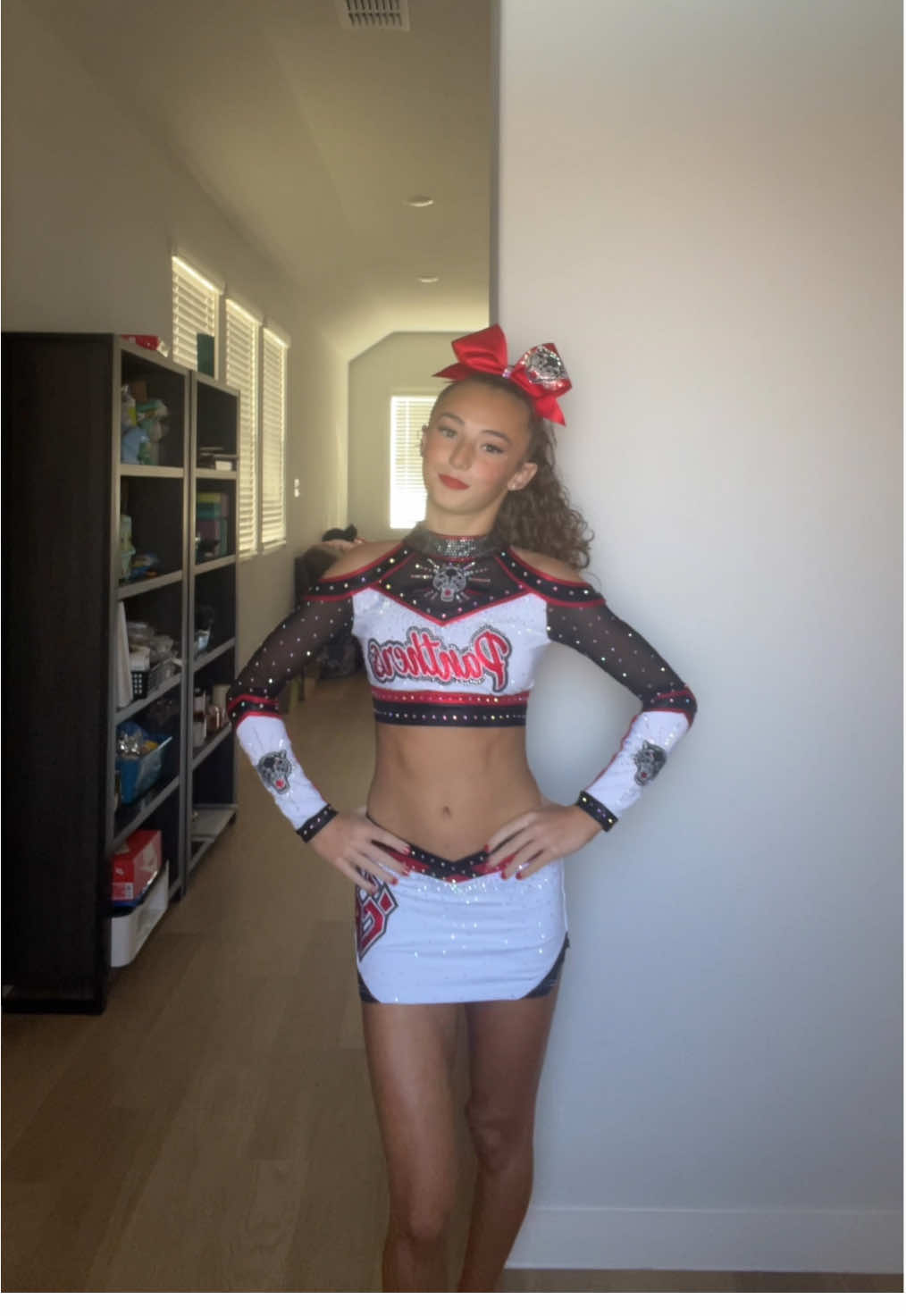 Easy to fall in love with this team!!! #babs #panthers #cheerathletics #cheer #fyp