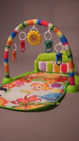 Tapete de Atividades Musical com Piano Interativo Ginásio com Som e Luzes. #achadinhosdashopee #promocao #compraonline🛍️ #baby #tapetedeatividadesparabebê 