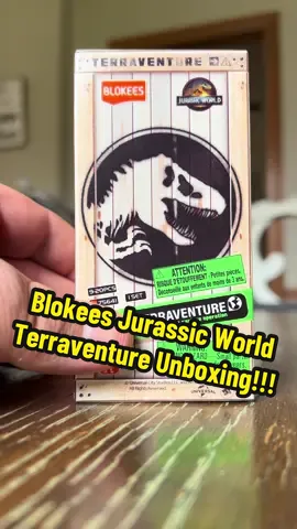 Let’s open one of the brand new Blokees Jurassic World Terraventure figures!!!  @blokees.official @Jurassic World  #blokees #blokeesjurassicworld #jurassicworld #unboxing #asmr 