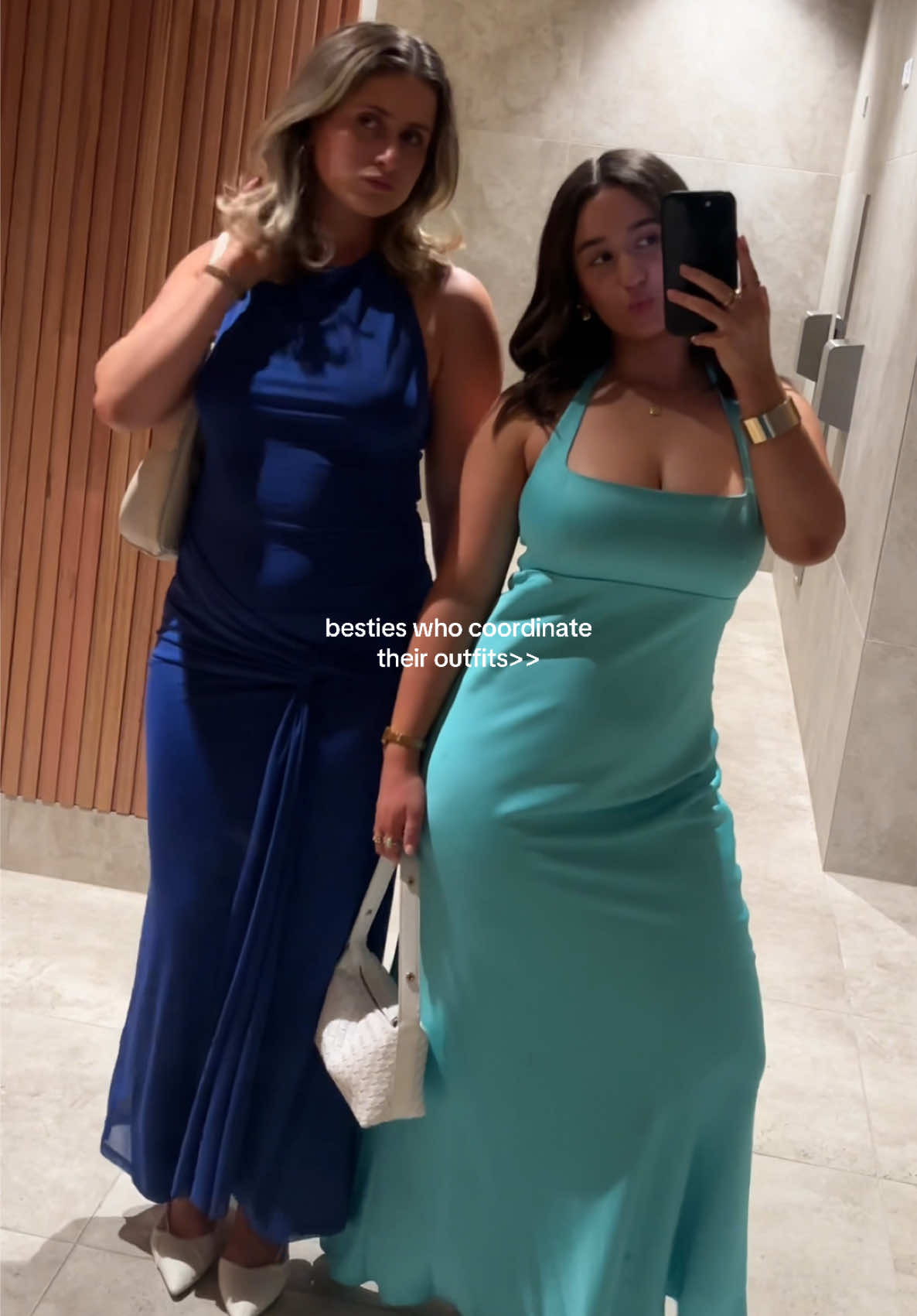 Gorg dresses are @Forever New Clothing #eventdress #maxidress #matchingoutfits #midsizeoutfitinspo #fyp 