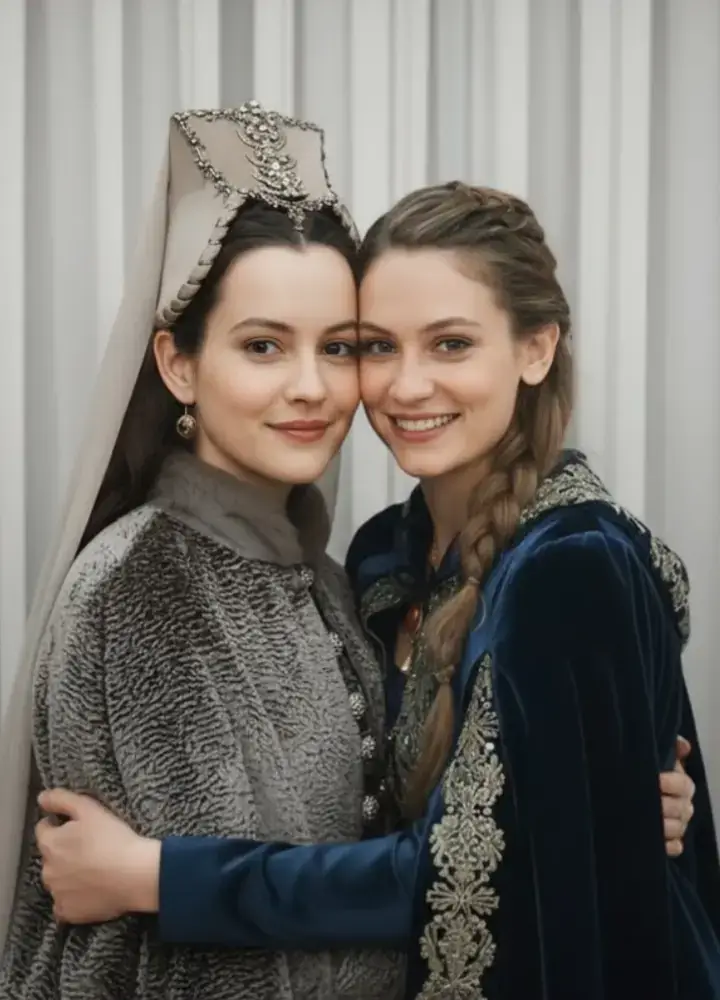 ayşe & farya 💅🏻🎀🫂💌 #ayşesultan #faryasutan #leylaferay #farahzeynepabdullah #magnificentcentury #magnificentcenturykosem #gemini #ottoman #fypシ゚ 