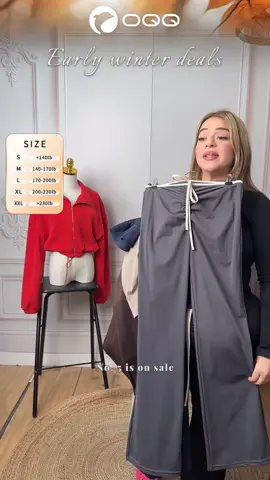 OQQ Women's Casual pants - High-waisted loose casual pants - Waistband with drawstring design - Comfortable and elastic loose pants