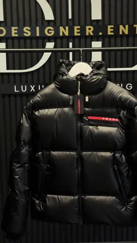 The Prada Re-Nylon Hooded Puffer ☁️ #DESIGNERENT #prada #pufferjacket #winter #designer 