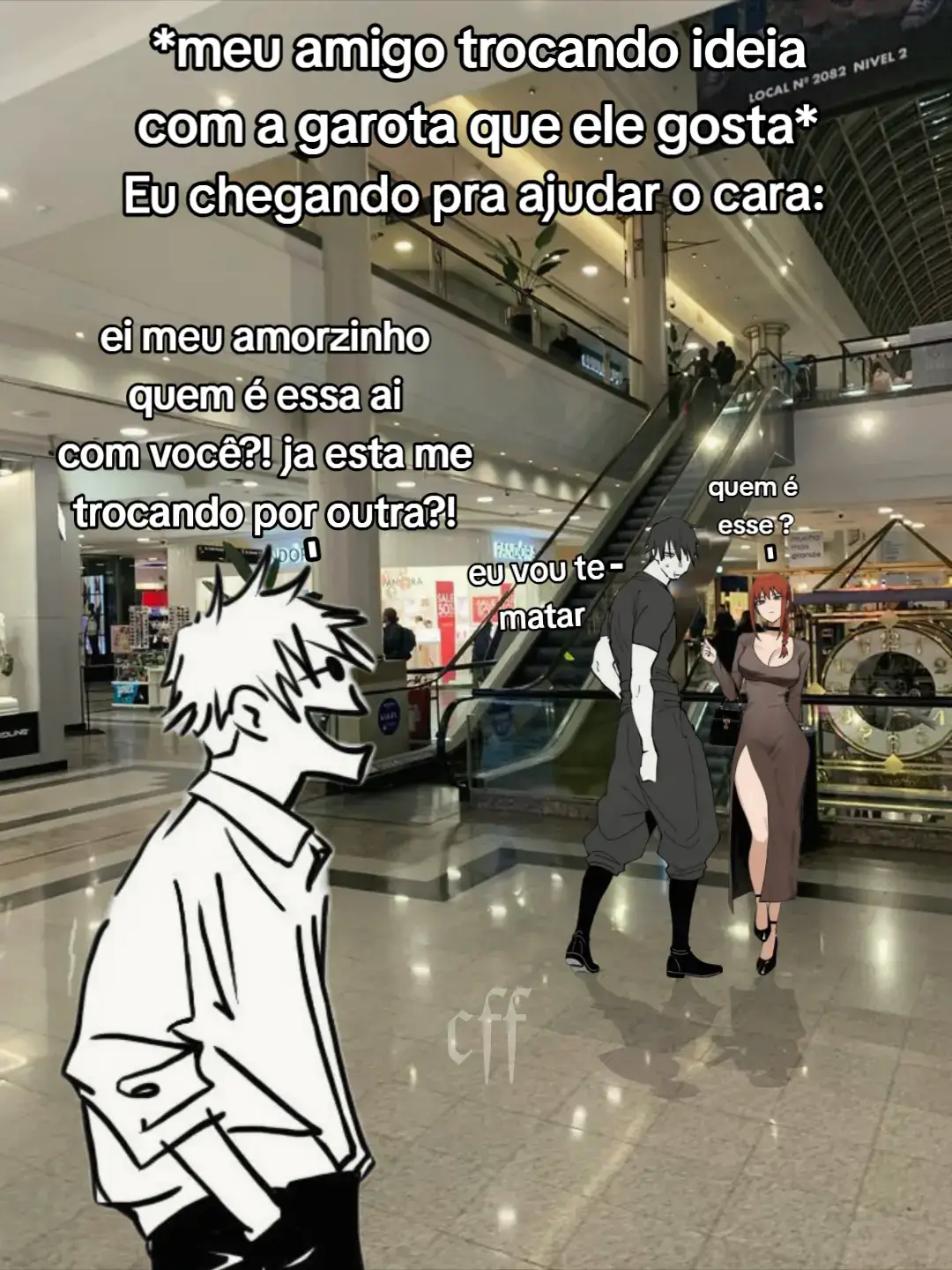 #gojo #toji #makima #amigo #Anime 