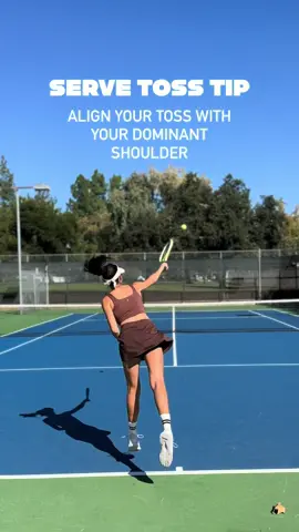 Serve toss tip with @Pinspark Shop  #tennis #serve #toss #tip #PINSPARK  