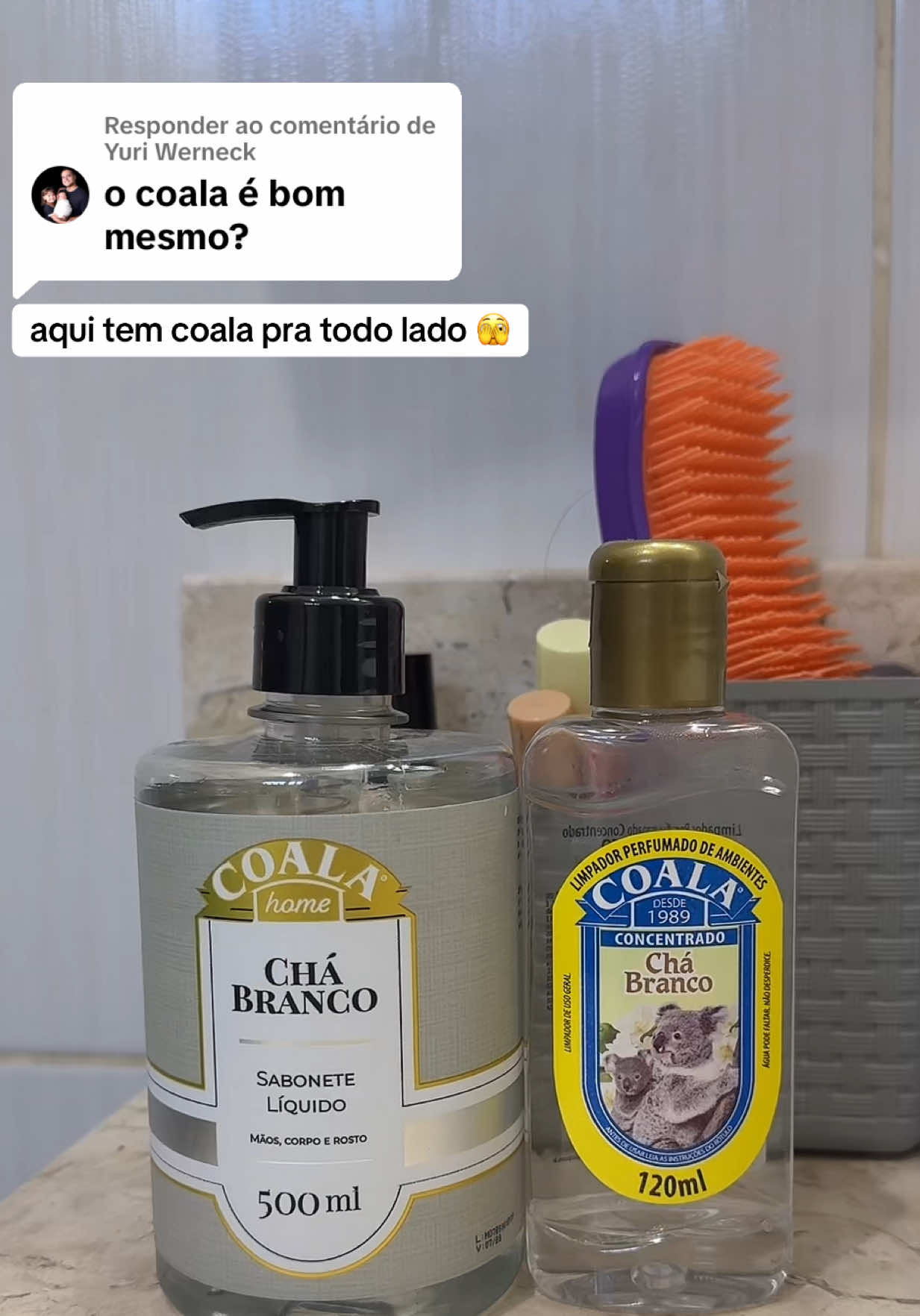 Respondendo a @Yuri Werneck Lava roupa coala chá branco! #coala #lavaroupa #TikTokShopBlackFridayBR #TikTokShop1111BR 