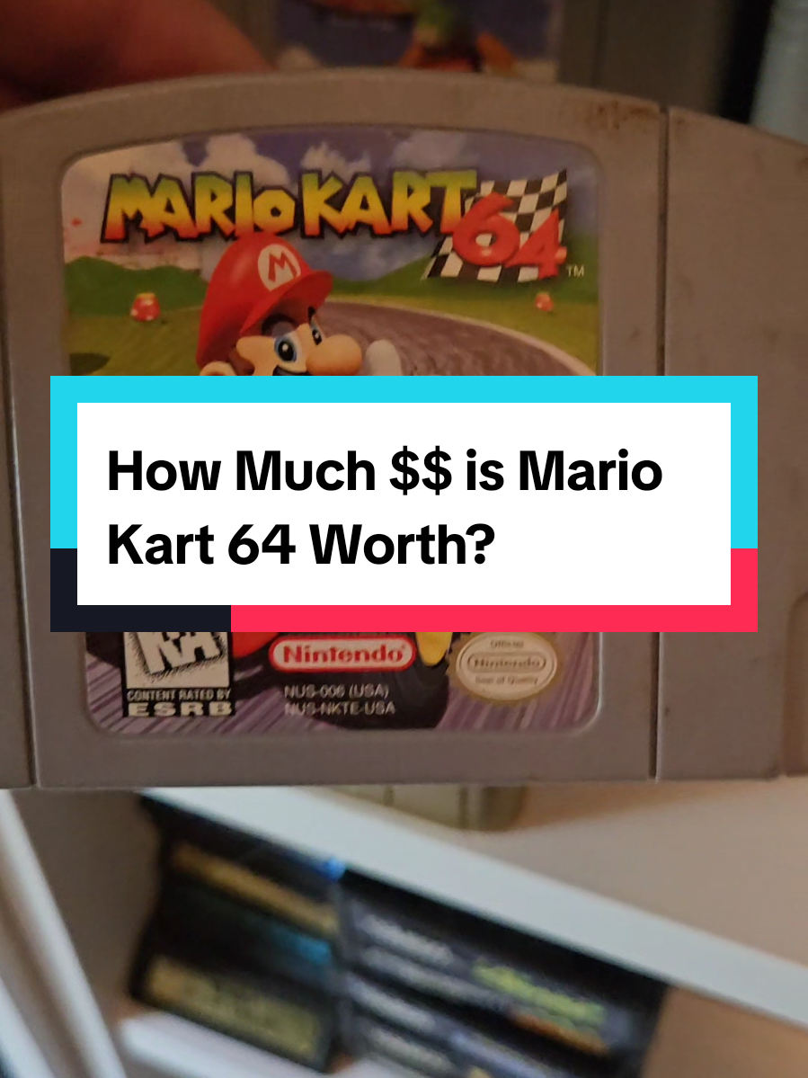 How Much Is That Game Worth?  Mario Kart 64 for Nintendo 64 (n64) #retrogames #retrogaming #collection #retro  #tcg 