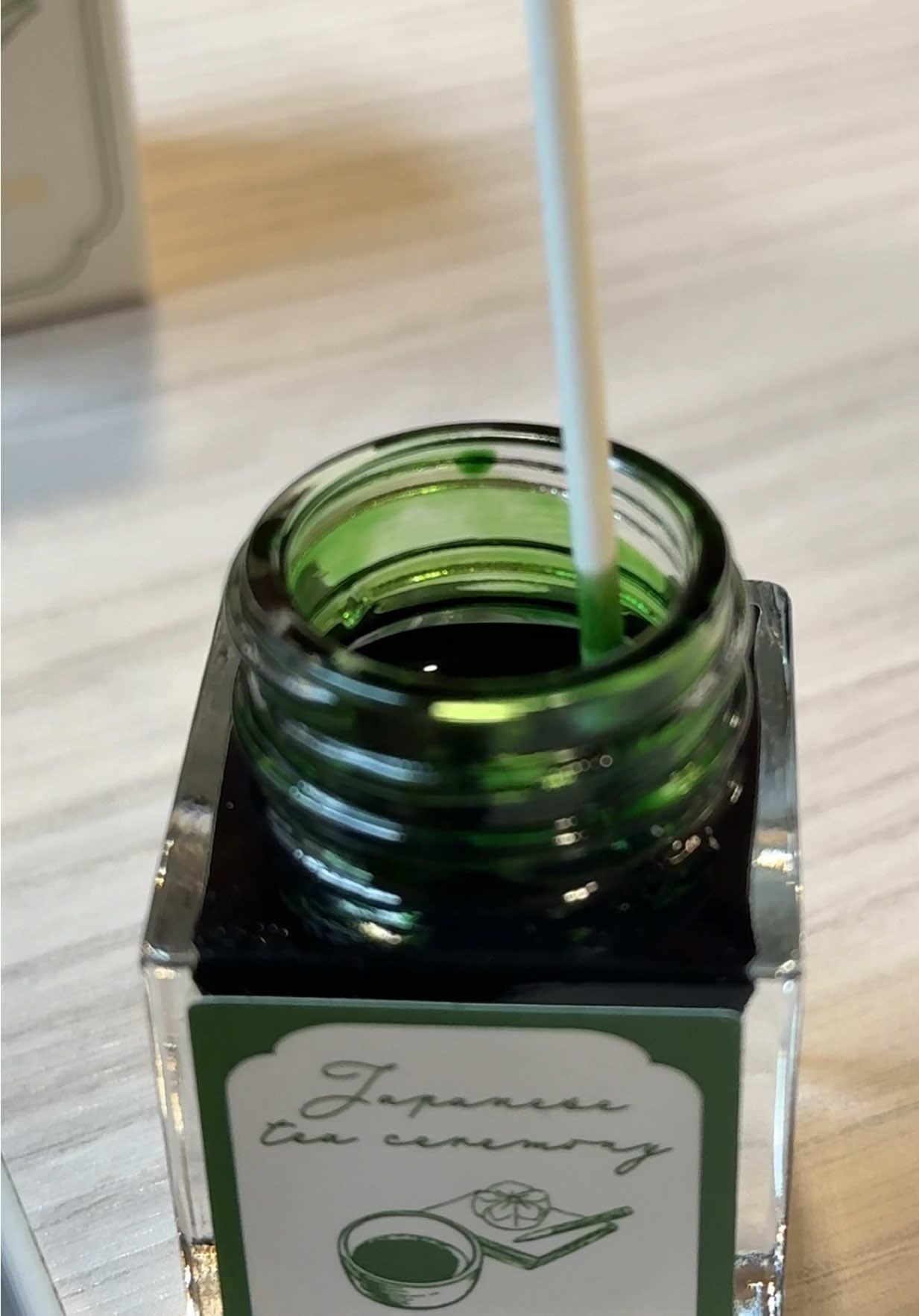 Curious to see how the Sailor Japanese Tea Ceremony ink looks swatched? 🤔 Look no further 💓 #atlasstationers #chicago #stationery 