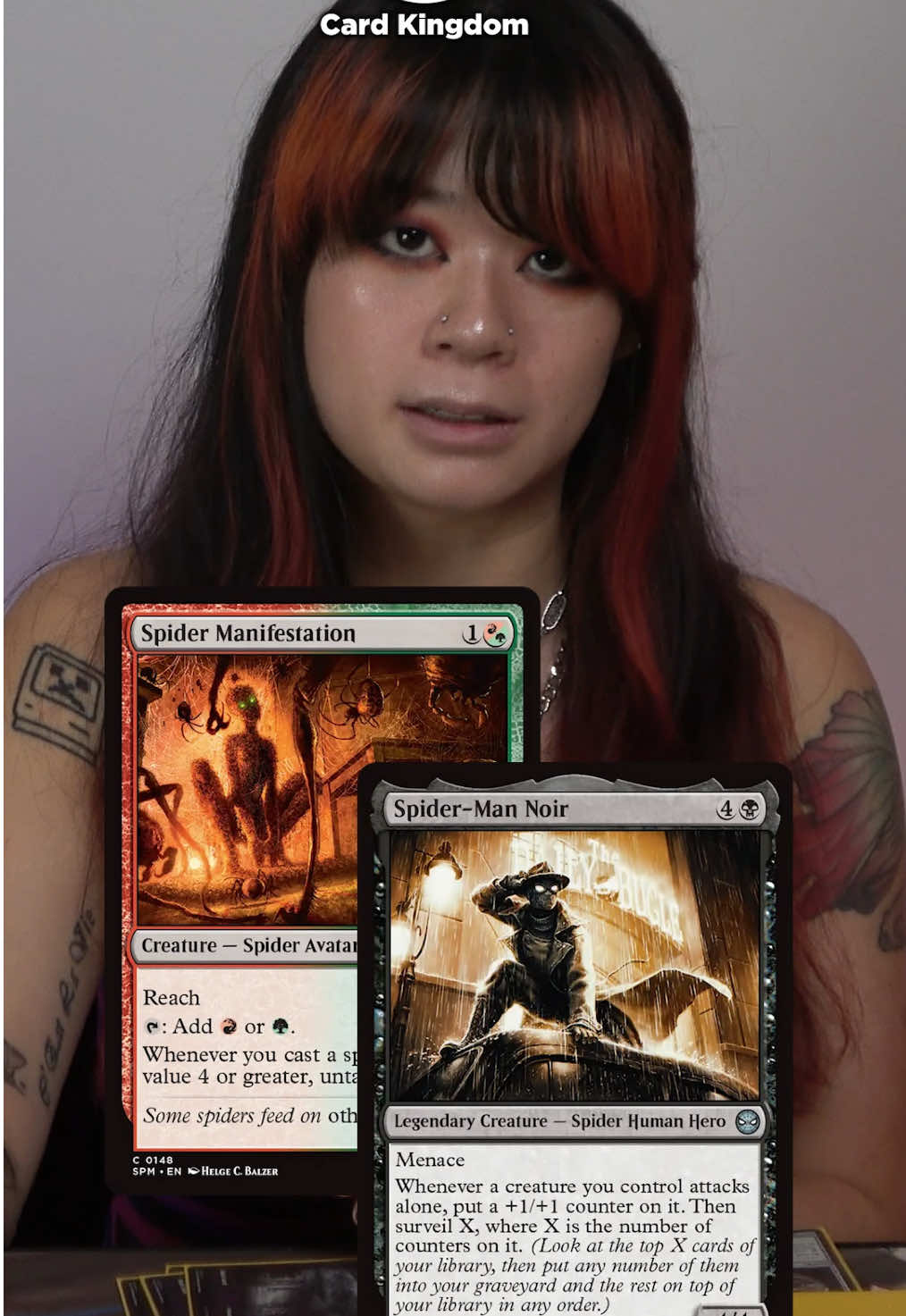 Playing the Spider-Man set… #mtg #commander #magicthegathering #mtgtiktok #mtgcommunity 