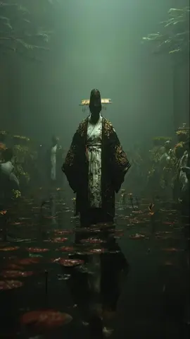 A full moon night, when deep mist envelops everything. The water surface becomes a mirror, distorting the mortal world. From afar, figures clad in light advance soundlessly. The one standing at their center shines as if imbued with moonlight, her empty eyes beckoning me to this shore. Ripples spreading from their feet reach into my heart, quietly, yet surely, eroding my sanity. No one can cross this water mirror and remain living. Yet, with no means to refuse, step by step, I tread towards that boundary where light and shadow intertwine. Into an eternal silence where only the whispers of souls resound. #fyp #horror #viral #creepy #foryou 