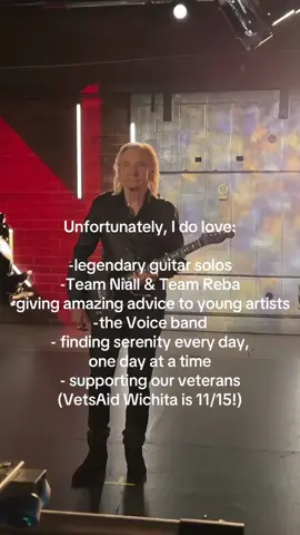 Fortunately, we do love our #MegaMentor #JoeWalsh! #TheVoice Tonight | @NBC and Peacock