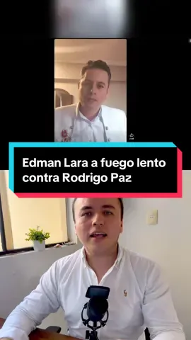 Se los dijimos, Edman Lara va por Rodrigo Paz. Es una cuestión de tiempo! Por algo suceden varias cosas, te lo explico bien:  #Bolivia #SantaCruz #SantaCruz #SCZ #Bo 