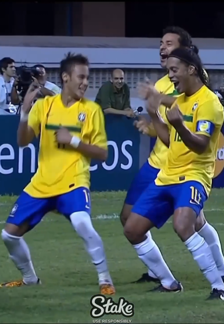 Ronaldinho & Neymar vs Argentina☠️🔥 #neymar #ronaldinho #football #brazil #argentina 